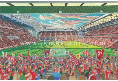 Anfield Stadium Fine Art Print - Liverpool FC